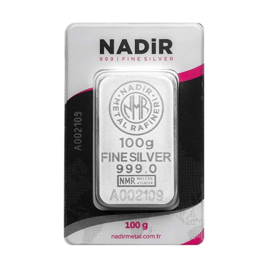 NADIR METAL | 100G SILVER 999.0