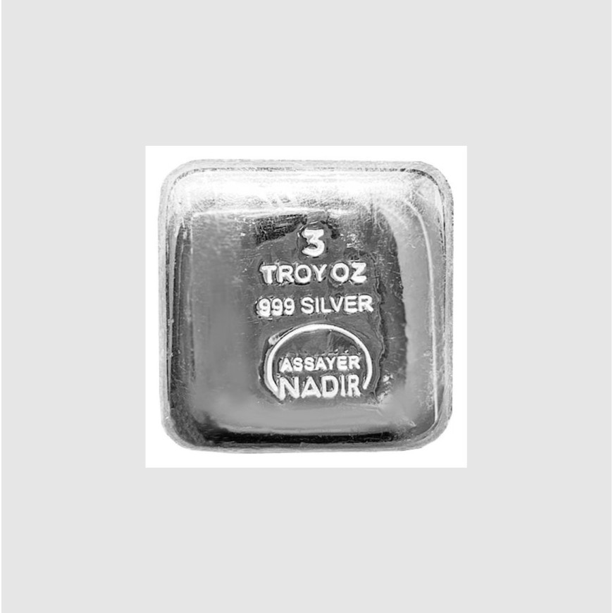 NADIR METAL | 3OZ SILVER 999.0