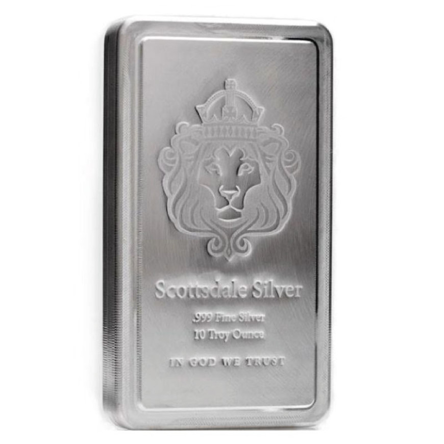 SCOTTSDALE | STACKER | 10OZ SILVER 999.0