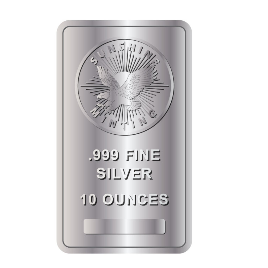 SUNSHINE MINTING | 10OZ SILVER 999.0