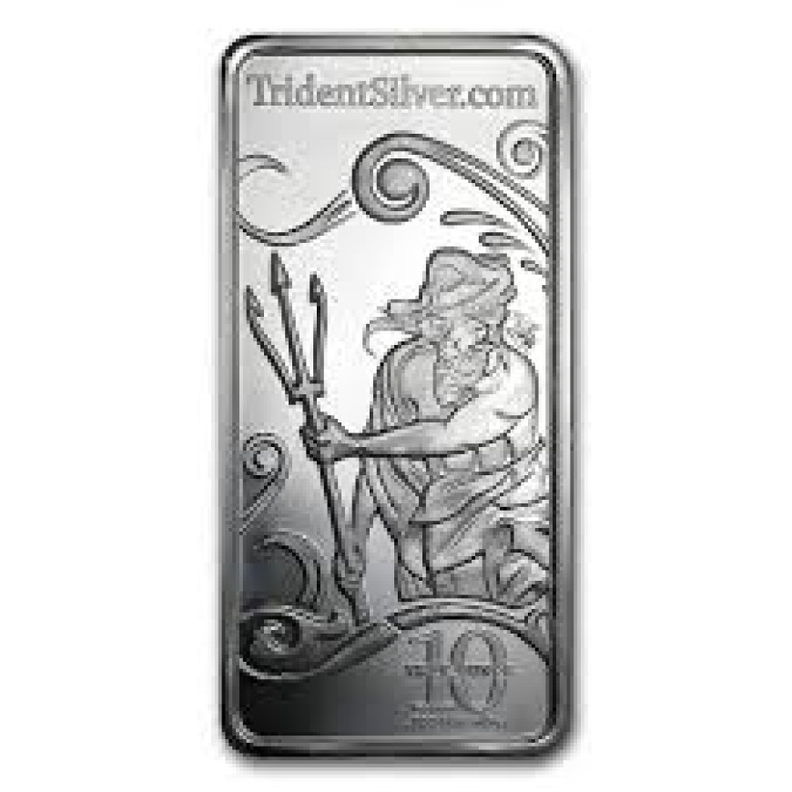 TRIDENT MINT | 10OZ SILVER 999.0