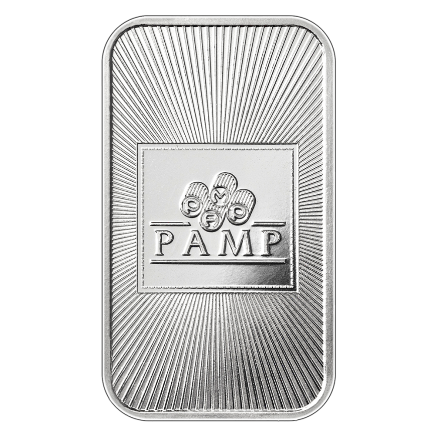 PAMP USA | MINTED BAR | 1OZ SILVER 999.0