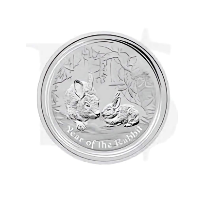 PERTH MINT | LUNAR RABBIT (2011) | 1OZ SILVER 999.0