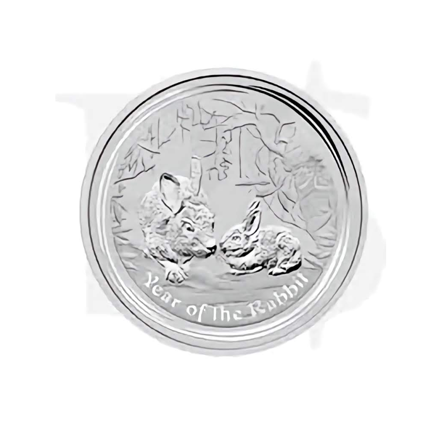 PERTH MINT | LUNAR RABBIT (2011) | 1OZ SILVER 999.0
