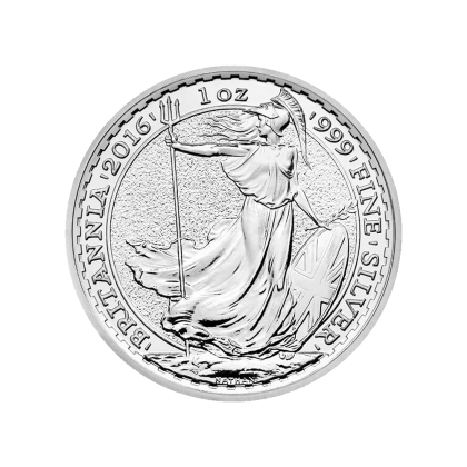 BRITISH ROYAL MINT | BRITANNIAS (2016) | 1OZ SILVER 999.0