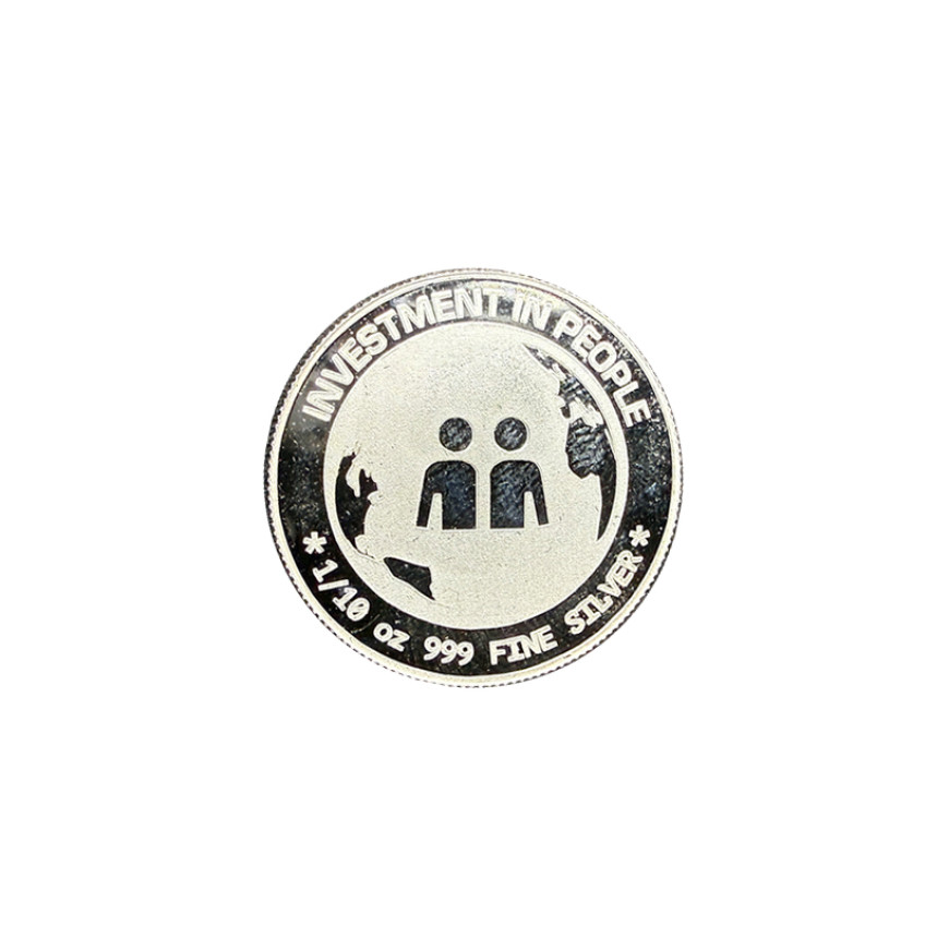 AREA | INVESTING IN PEOPLE | 2021 | 1/10OZ SILVER 999.0