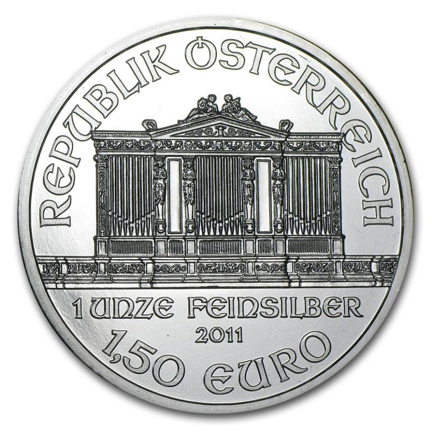 AUSTRIAN MINT | PHILHARMONICS (2011) | 1OZ SILVER 999.0