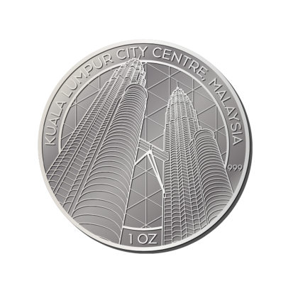 NUBEX | KUALA LUMPUR CITY CENTRE (KLCC) (COIN ONLY) | 1OZ SILVER 999.0