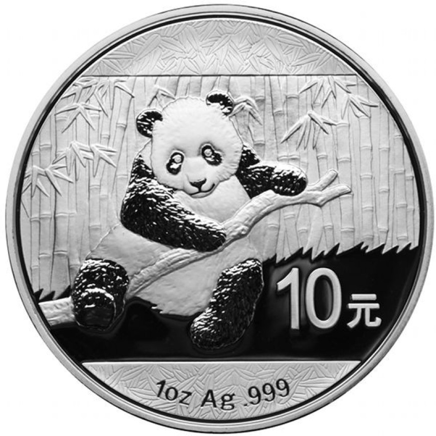PEOPLE'S REPUBLIC OF CHINA | PANDA (2014) | 1OZ SILVER 999.0