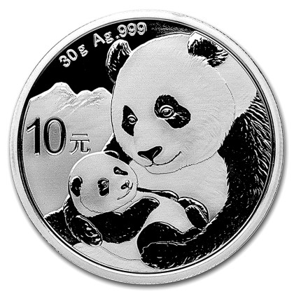 PEOPLE'S REPUBLIC OF CHINA | PANDA (2019) | 30G SILVER 999.0