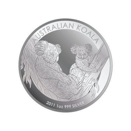 PERTH MINT | KOALA (2011) | 1OZ SILVER 999.0