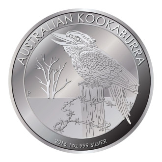 Perth mint | kookaburra (2016) | 1oz silver 999.0