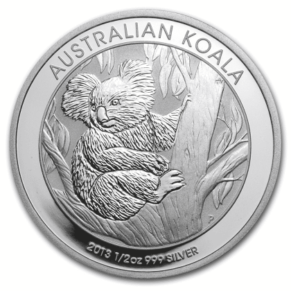 PERTH MINT | KOALA (2013) | 1/2OZ SILVER 999.0