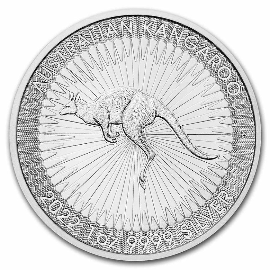 PERTH MINT | KANGAROO (2022) | 1OZ SILVER 999.9