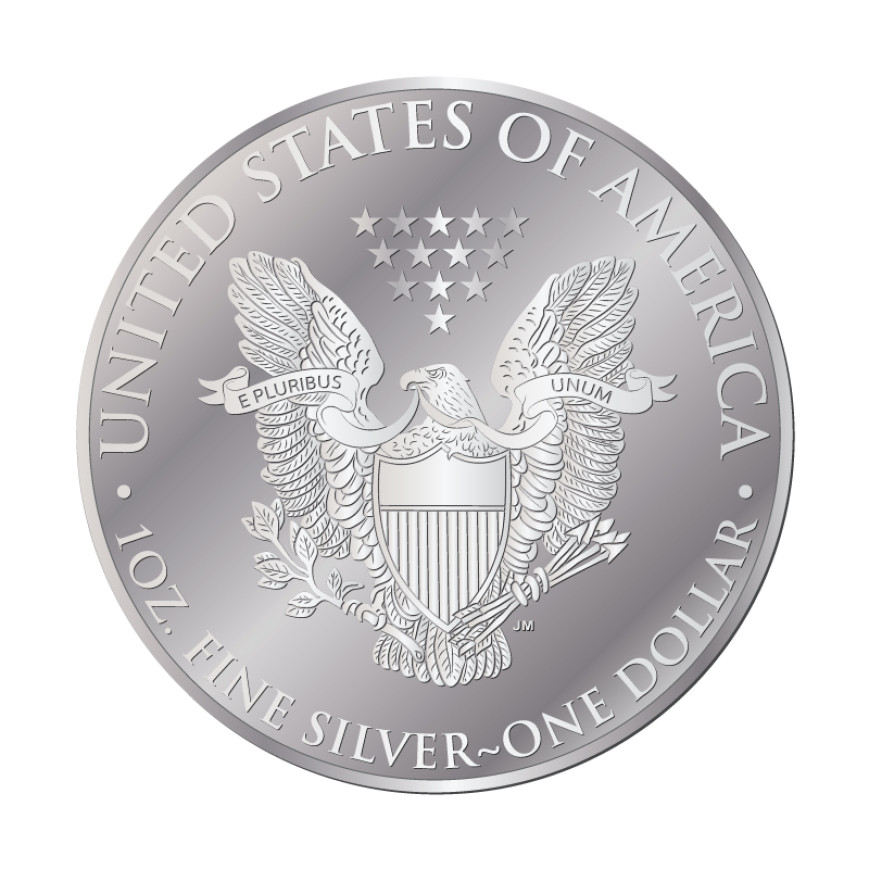 US MINT | AMERICAN EAGLE (2011) | 1OZ SILVER 999.0