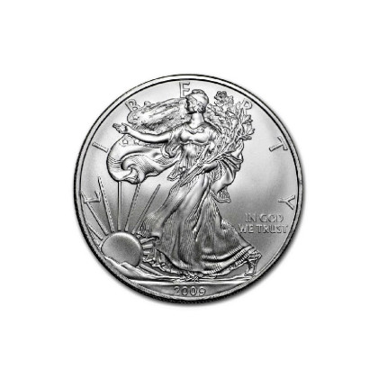US MINT | AMERICAN EAGLE (2009) | 1OZ SILVER 999.0