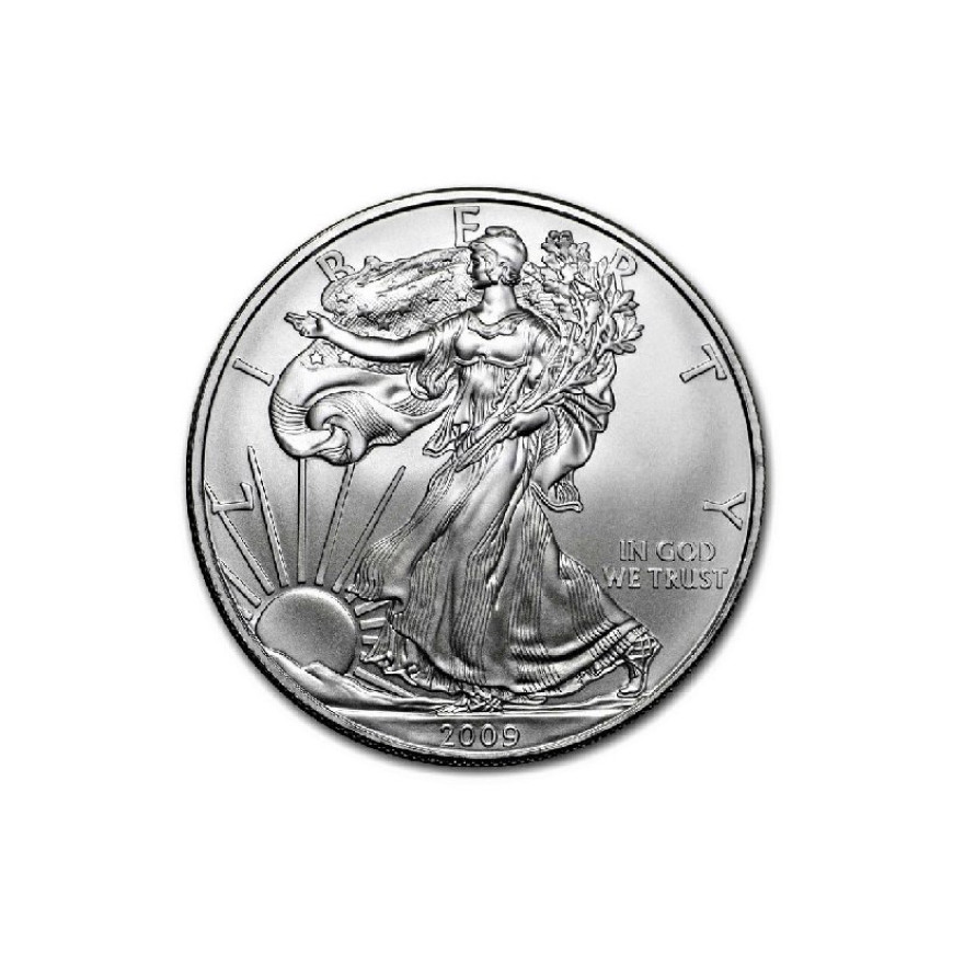 US MINT | AMERICAN EAGLE (2009) | 1OZ SILVER 999.0