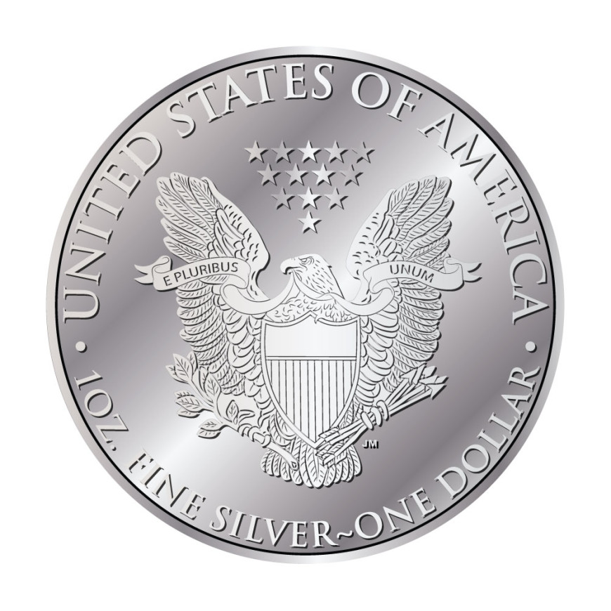 US MINT | AMERICAN EAGLE (2010) | 1OZ SILVER 999.0