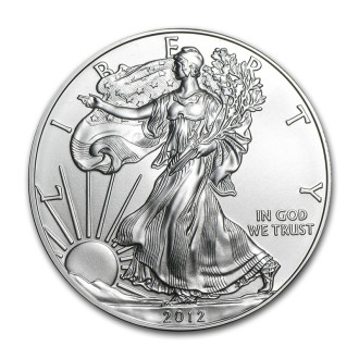 Us mint | american eagle (2012) | 1oz silver 999.0