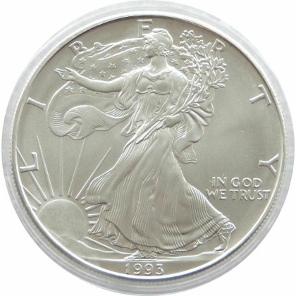 US MINT | AMERICAN EAGLE (1993) | 1OZ SILVER 999.0