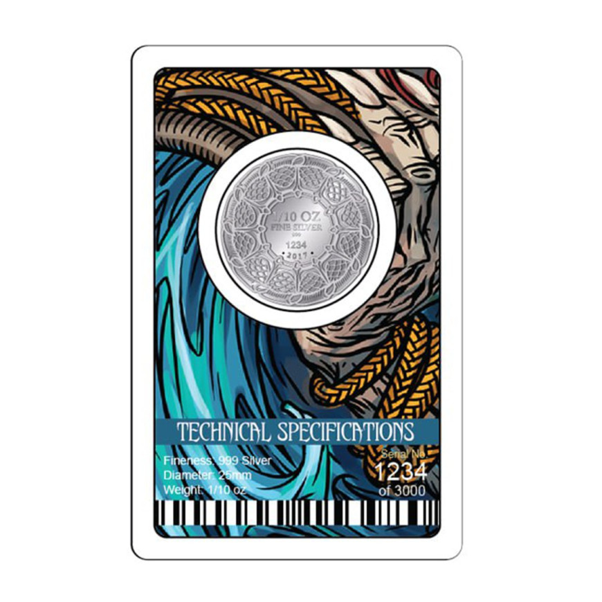 ZODIAC MONSTER SERIES: AQUARIUS | 1/10OZ SILVER 999.0