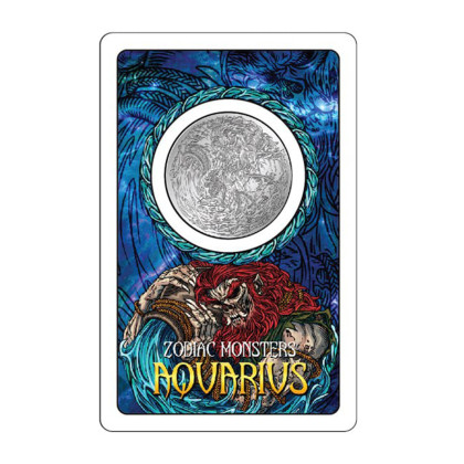 ZODIAC MONSTER SERIES: AQUARIUS | 1/10OZ SILVER 999.0