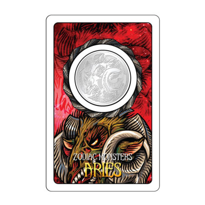 ZODIAC MONSTER SERIES: ARIES | 1/10OZ SILVER 999.0