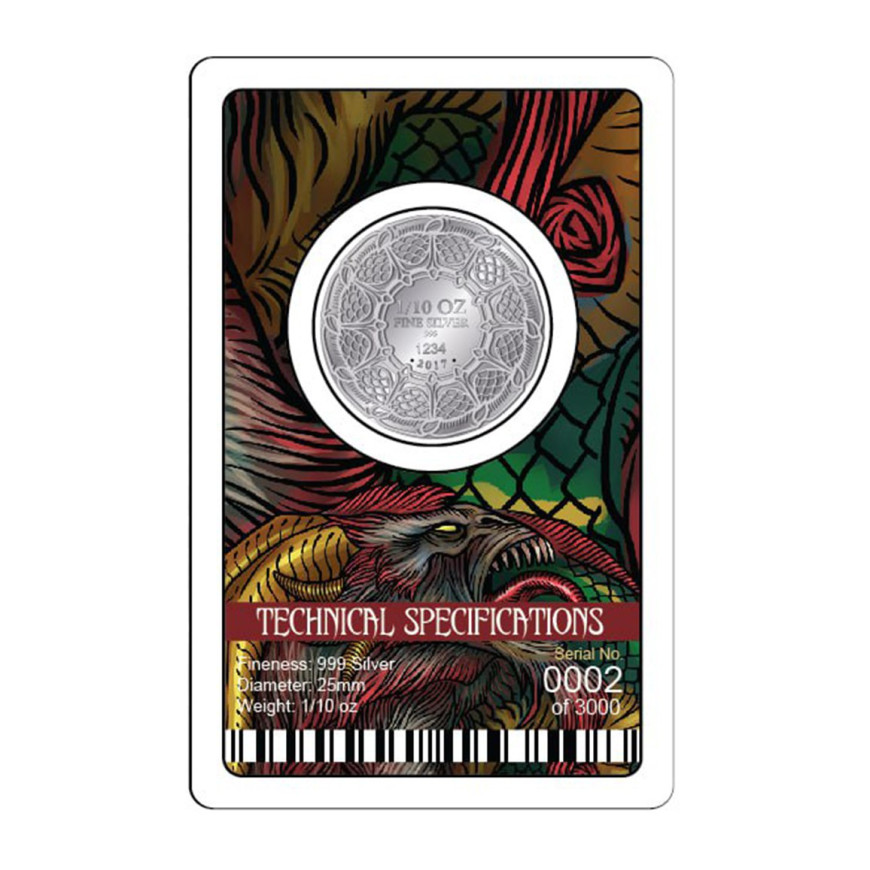 ZODIAC MONSTER SERIES: CAPRICORN | 1/10OZ SILVER 999.0