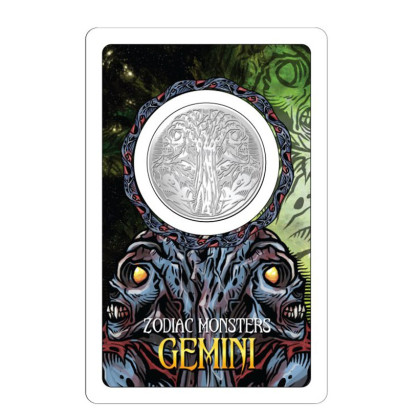 ZODIAC MONSTER SERIES: GEMINI | 1/10OZ SILVER 999.0
