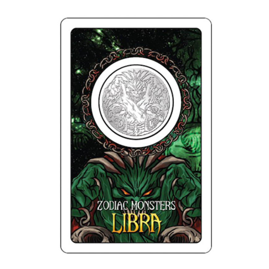 ZODIAC MONSTER SERIES: LIBRA | 1/10OZ SILVER 999.0