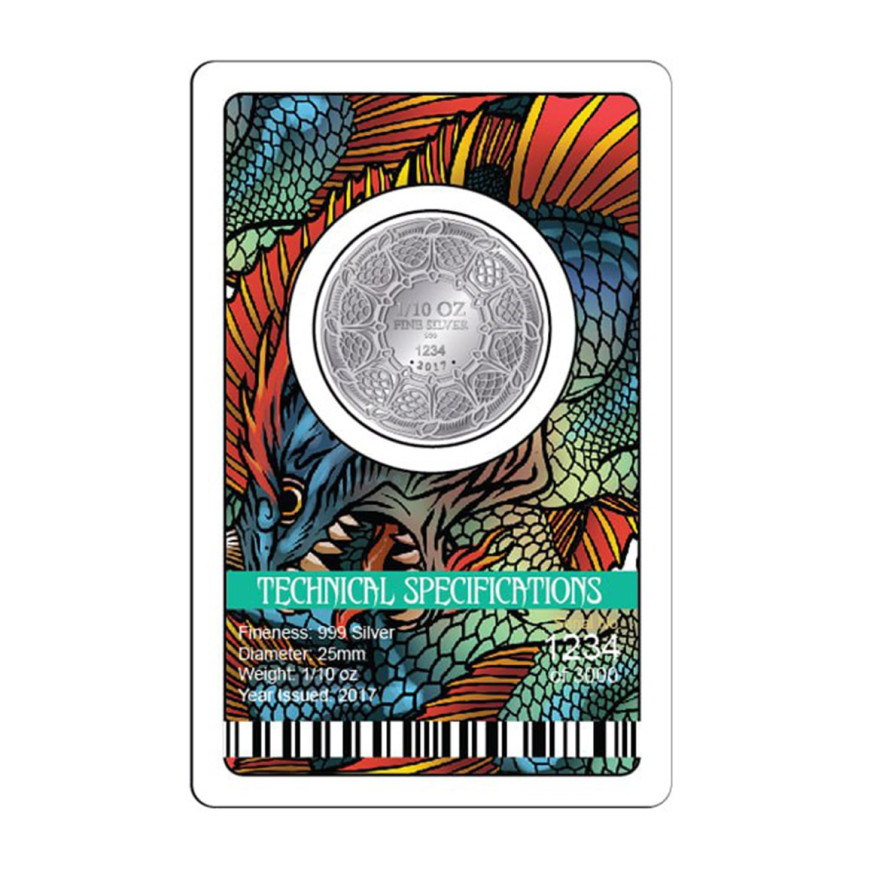 ZODIAC MONSTER SERIES: PISCES | 1/10OZ SILVER 999.0