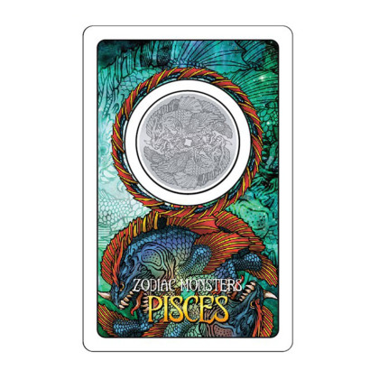 ZODIAC MONSTER SERIES: PISCES | 1/10OZ SILVER 999.0