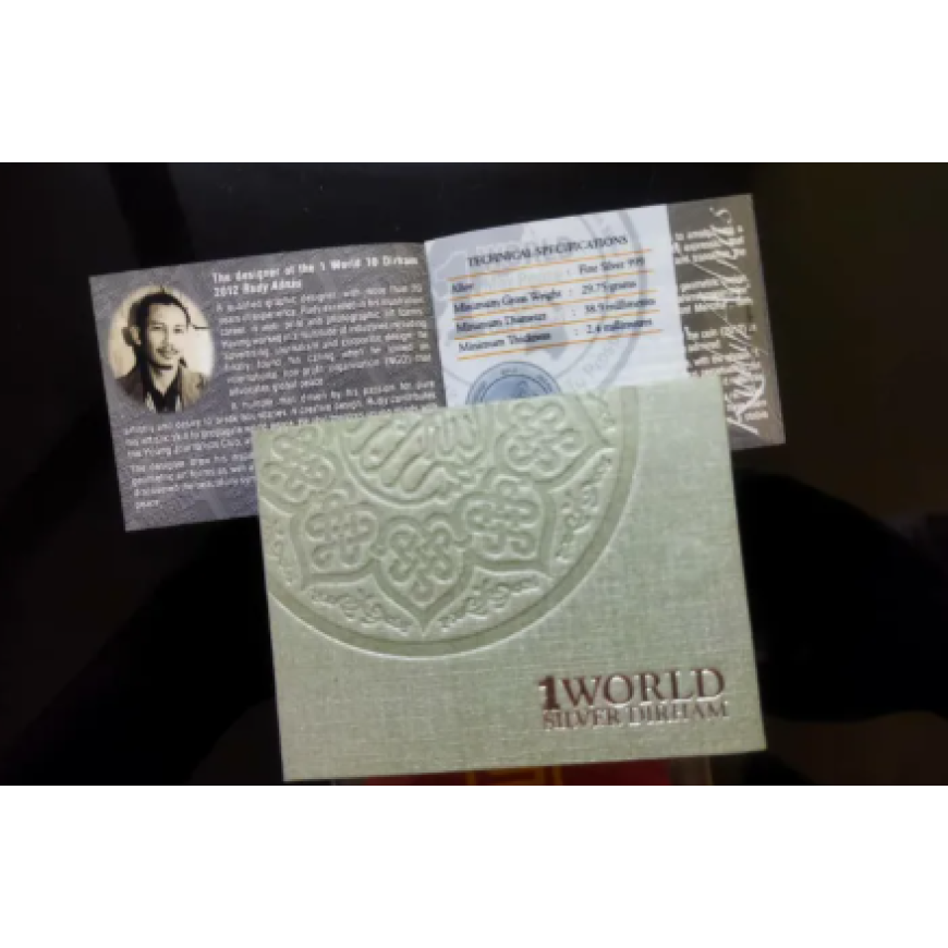 10 DIRHAM | ONE WORLD (2012) | SILVER 999.0