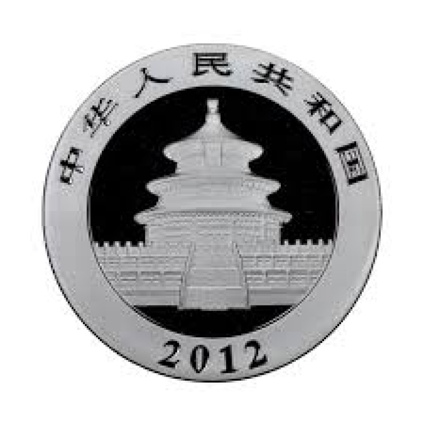PEOPLE'S REPUBLIC OF CHINA | PANDA (2012) | 1OZ SILVER 999.0