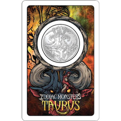 ZODIAC MONSTER SERIES: TAURUS | 1/10OZ SILVER 999.0