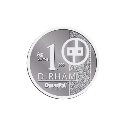 1 DIRHAM | DINAR PAL | SILVER 999.0