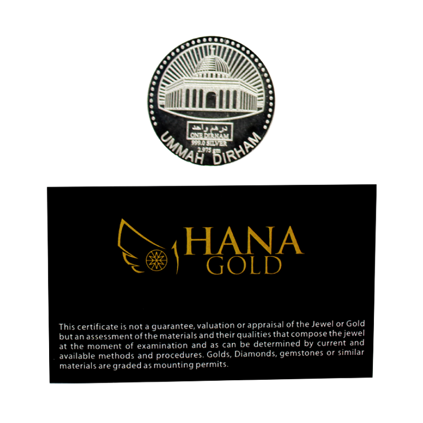 1 DIRHAM | HANA GOLD | SILVER 999.0