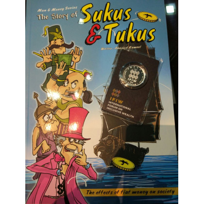 SUKUS AND TUKUS BOOK WITH 1 DIRHAM SILVER