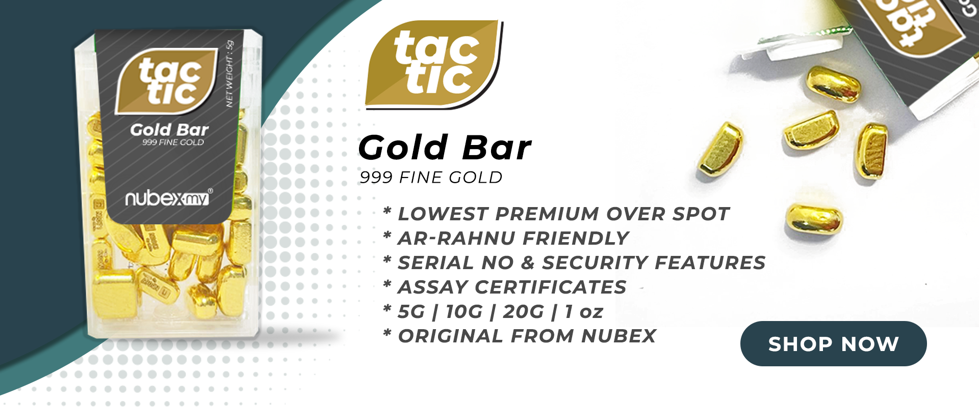 Tac Tic Nubex Cast Bar